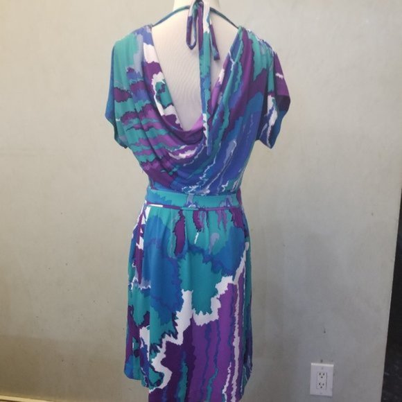 Walter multi - colored open back dress size S (E18) - Picture 7 of 11